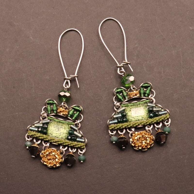 Ohrschmuck Ayalabar grün