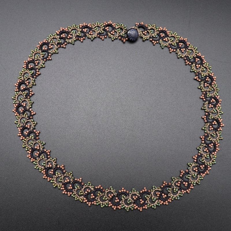 Halsschmuck "Spitze" Herbst