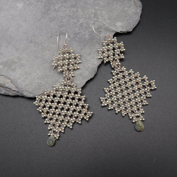 Ohrschmuck "RAUTEN" Silber