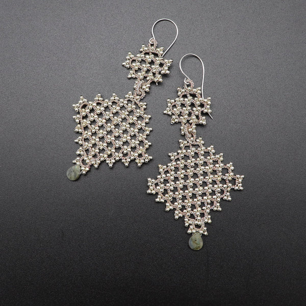 Ohrschmuck "RAUTEN" Silber