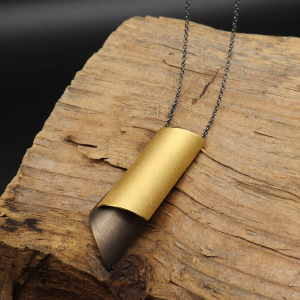 Kette "BASE" braun/gold