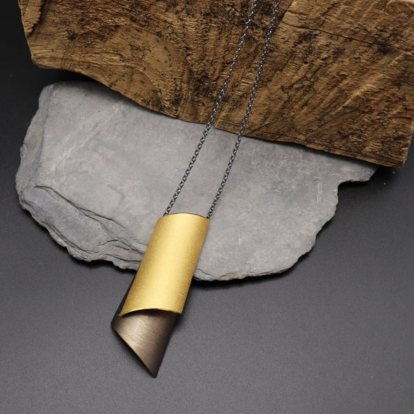 Kette "BASE" braun/gold